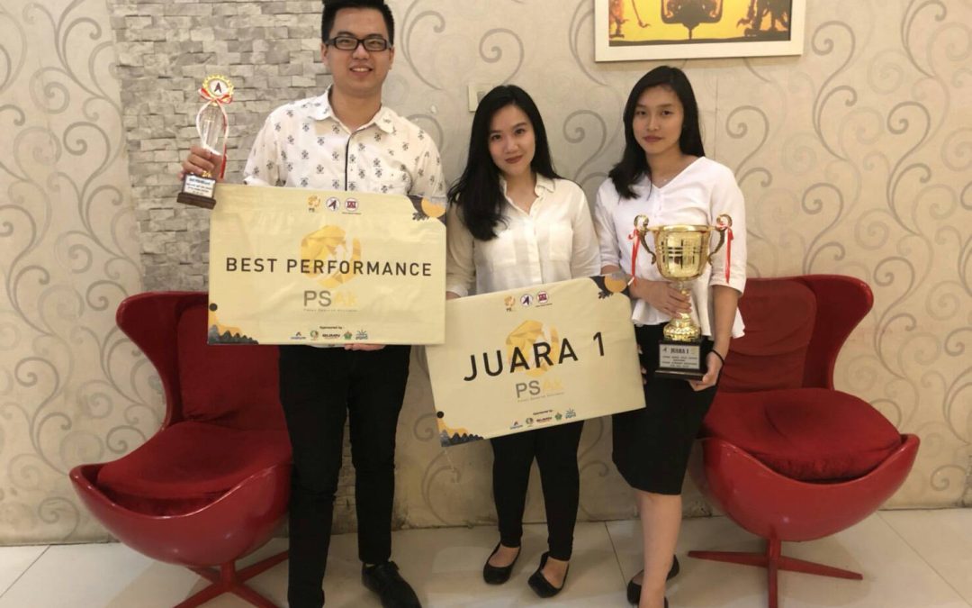 Juara I Lomba Karya Tulis Ilmiah Pada Pekan Semarak Akuntansi