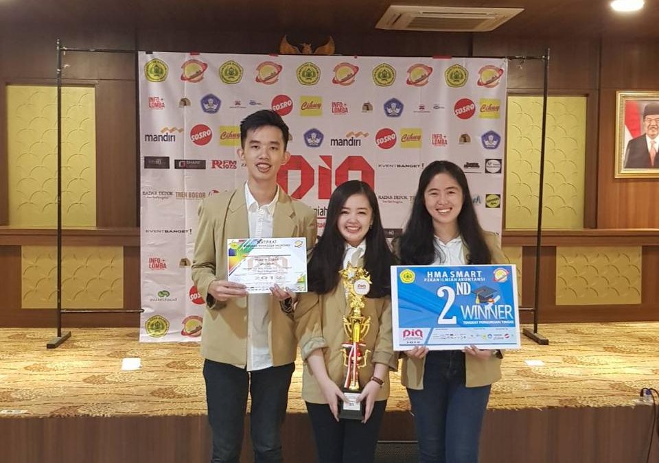 Tim Lomba Akuntansi UNPAR Meraih Juara II Pada HMA Smart 2018