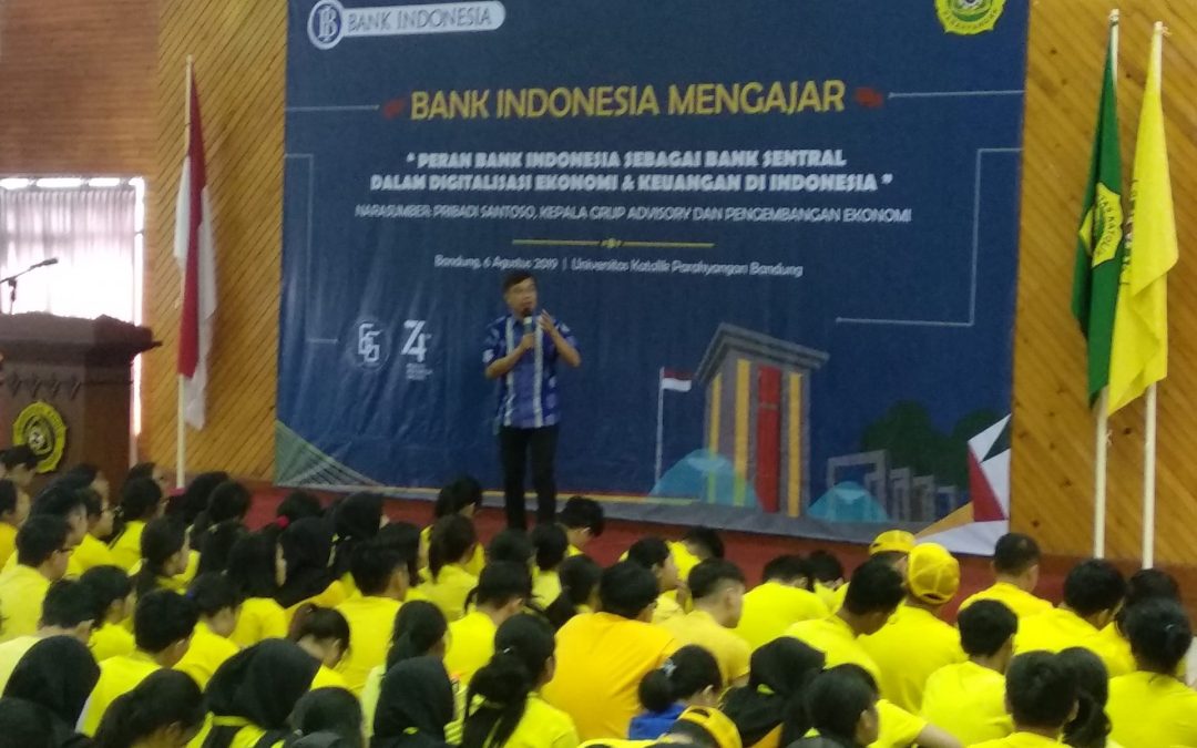 Kuliah Perdana Seluruh Mahasiswa Baru Angkatan 2019 Fakultas Ekonomi UNPAR