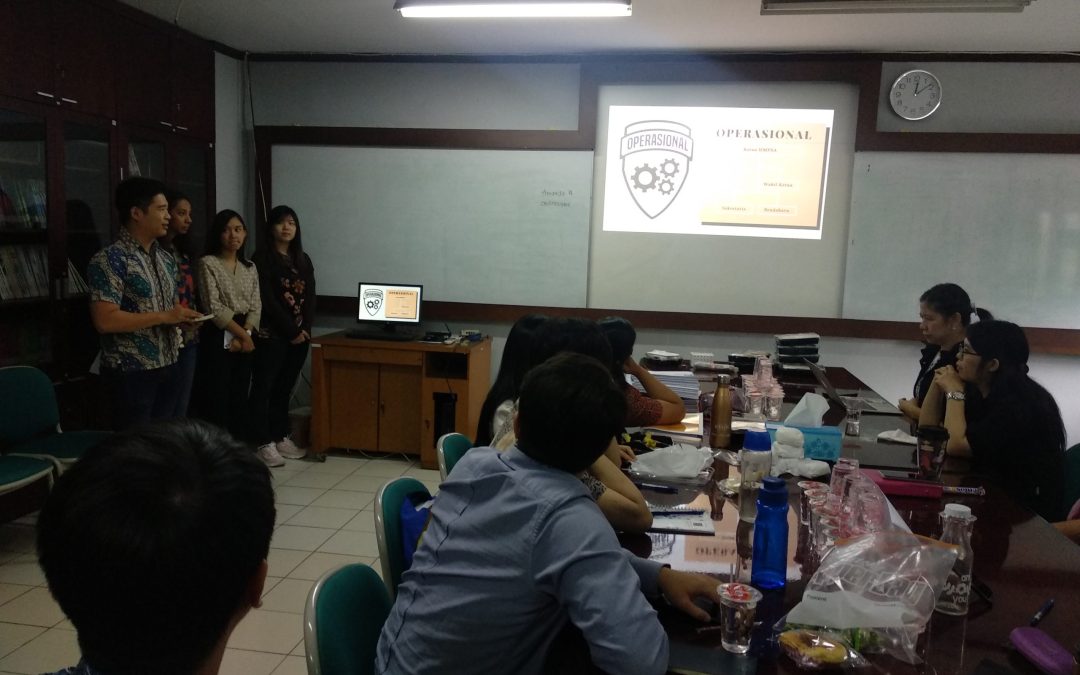 Presentasi Program Kerja Pengurus HMPSA 2019/2020