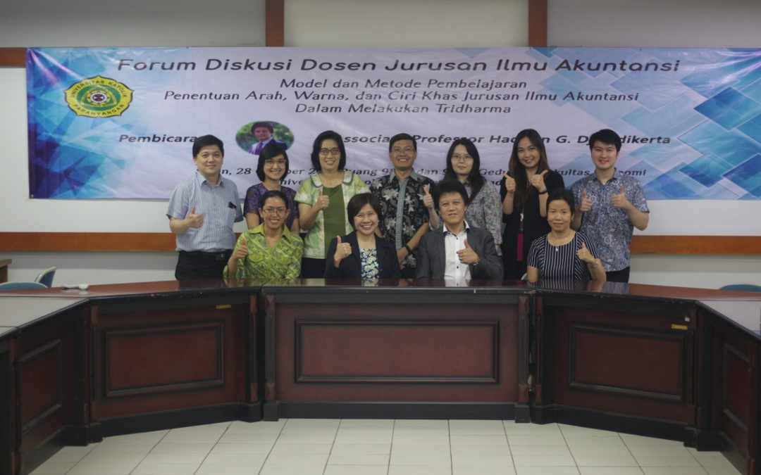 Forum Diskusi Dosen Jurusan Ilmu Akuntansi