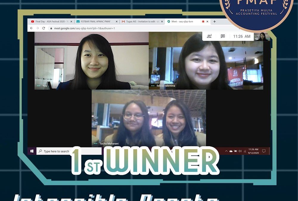 UNPAR ACCOUNTING COMPETITION TEAM WINS 1ST PLACE IN PRASETIYA MULYA ACCOUNTING FESTIVAL