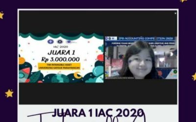 JUARA 1 DALAM IPB ACCOUNTING COMPETITION 2020, TIM LOMBA AKUNTANSI UNPAR KEMBALI TOREHKAN PRESTASI