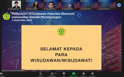 The release of this year’s Unpar Faculty of Economics graduate