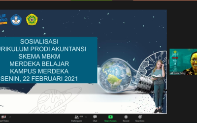 Socialization of the Accounting Study Program Curriculum for the MBKM Scheme