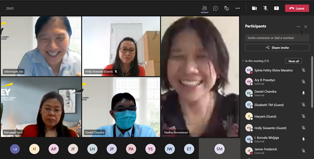 Meeting with EY – Collaboration Plan