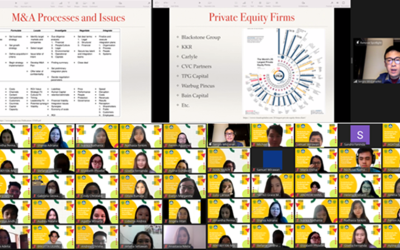 Debriefing and Assistance for the Accounting Competition Team Regarding the 2021 Independent Campus Competition Program—Session 1