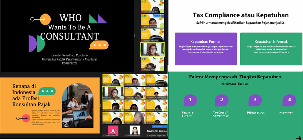 Pembekalan dan Pendampingan Tim Lomba Akuntansi Terkait Program Kompetisi Kampus Merdeka 2021 – Sesi 19