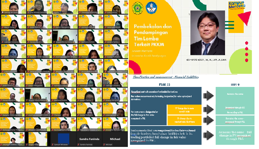 Debriefing and Assistance for the Accounting Competition Team Regarding the Independent Campus Competition Program—Session 5