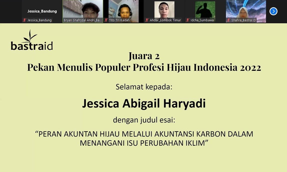 Lomba artikel profesi hijau