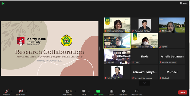 Rencana Kolaborasi UNPAR dengan Macquarie University