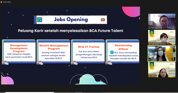 Penjajakan Kerjasama Antara Program Studi Akuntansi FE UNPAR Dengan PT. Bank Central Asia, Tbk