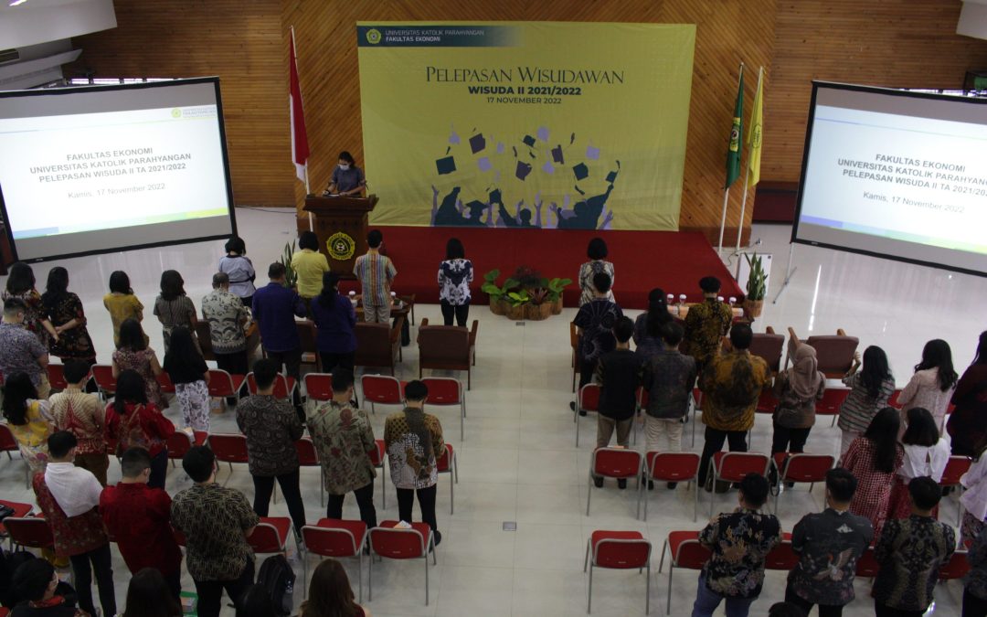 Pelepasan Wisudawan Program Studi Sarjana Akuntansi, November 2022