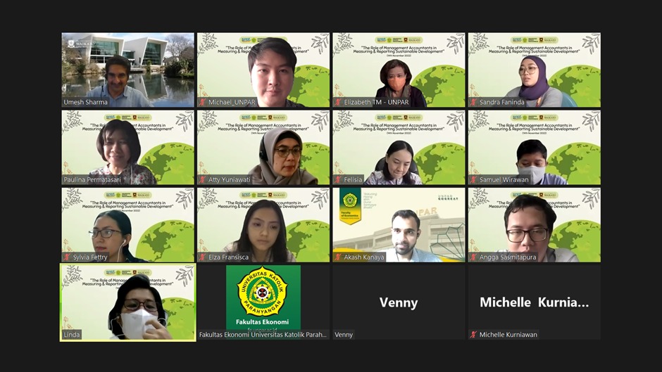 Penjajakan Kerjasama Penelitian Dr. Umesh Sharma (Waikoto University) dengan Prodi Akuntansi FE UNPAR