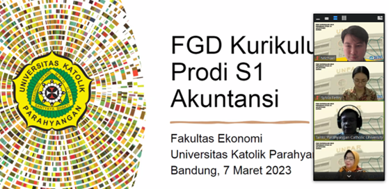 Focus Group Discussion Curriculum of UNPAR Accounting Study Program