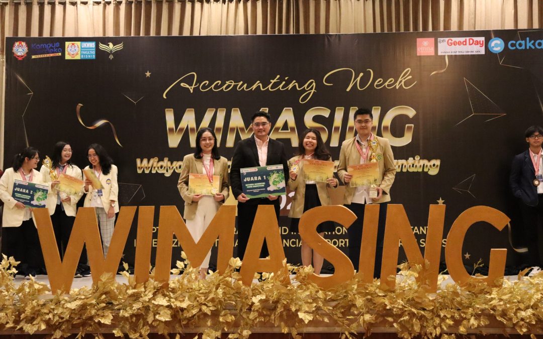 The 1st Winner and Best Speaker of WIMASING National Accounting Paper Competition 2023