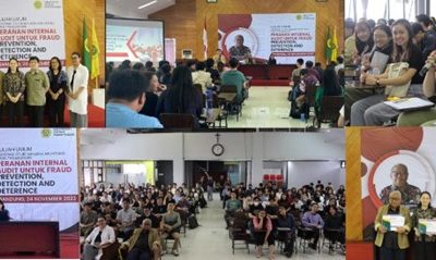 Kuliah Umum “Peranan Internal Audit dalam Fraud Prevention, Detection, dan Deterence”